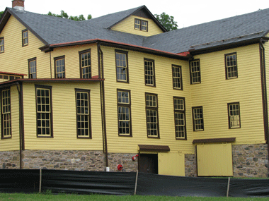 main building after painting